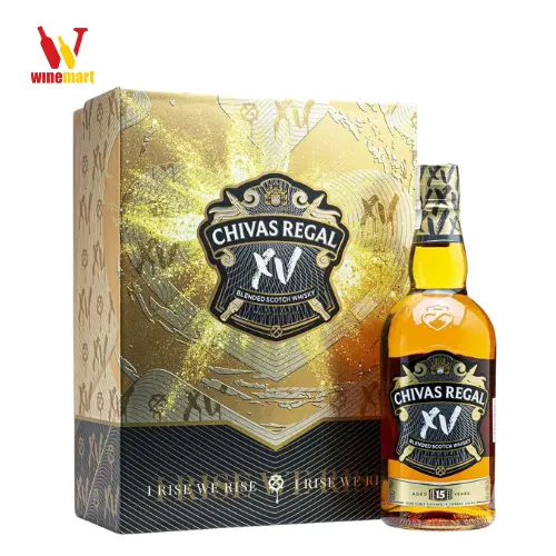 Giftbox - Chivas Regal 15YO Blended Whisky 40% - 700ml 2024