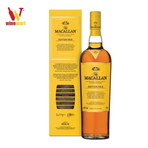Rượu Macallan Edition No.3 (700ml)