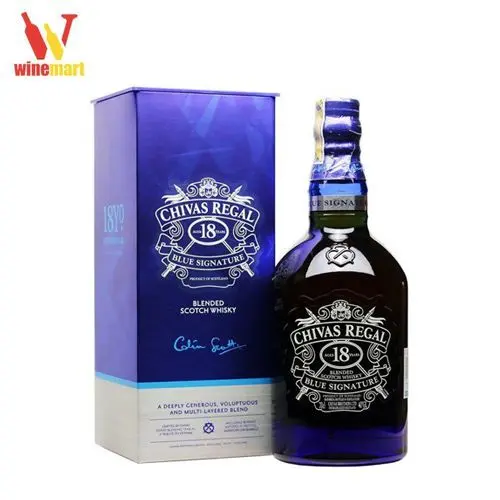 Rượu Chivas 18 Blue Signature