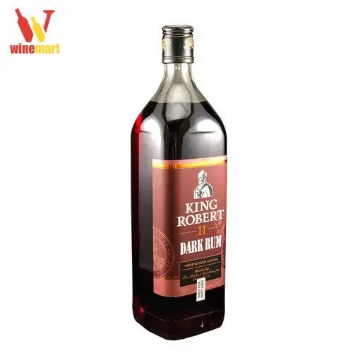 [RUM-KRD-1000] Rượu King Robert Dark Rum (1000ml)