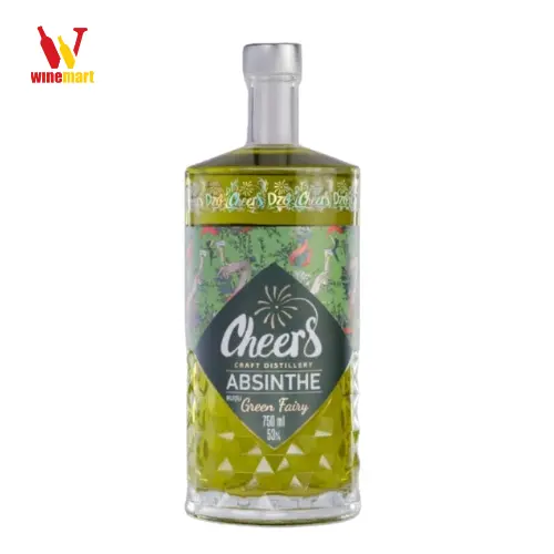 Rượu Cheers Absinthe Green Fairy 750ml - 53%