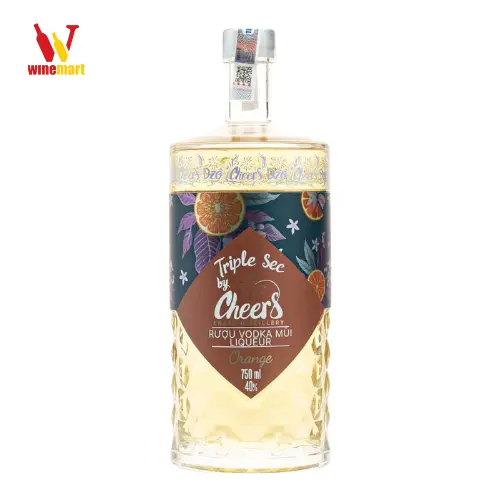 Rượu Cheers Vodka Orange 750ml - 40%
