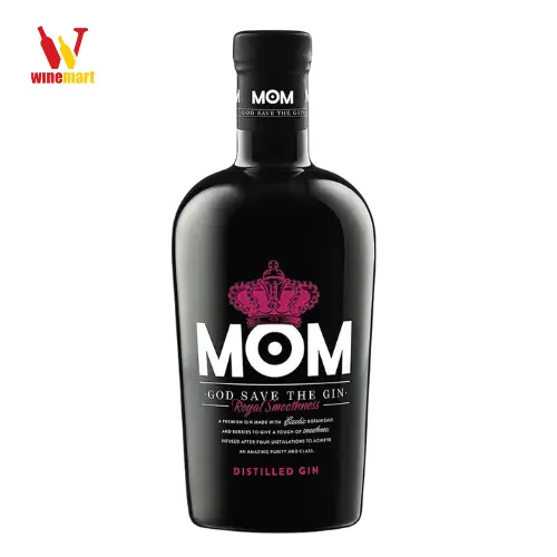 Rượu Mom God Save The Gin Royal Smoothness Distilled Gin 39.5% - 700ml